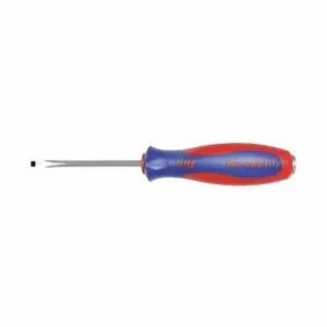 WESTWARD 401M07 Demolition Slotted Screwdriver, 3/16 Inch Tip Size, 7 Inch Overall Lg, 3 Inch Shank Length | CU9ZYM