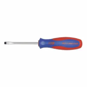 WESTWARD 401M24 General Purpose Slotted Screwdriver, 1/8 Inch Tip Size, 5 3/4 Inch Overall Length | CU9ZZA