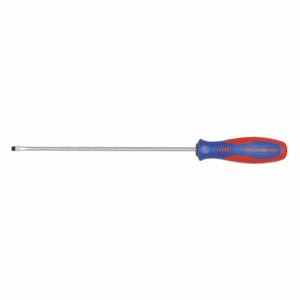 WESTWARD 401M28 General Purpose Slotted Screwdriver, 3/16 Inch Tip Size, 12 Inch Overall Length | CU9ZZH