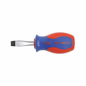 WESTWARD 401M29 General Purpose Slotted Screwdriver, 1/4 Inch Tip Size, 4 Inch Overall Length | CU9ZYX