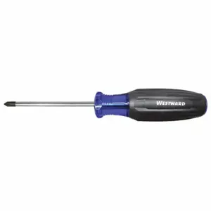 WESTWARD 401M45 General Purpose Phillips Screwdriver, #1 Tip Size, 6 3/4 Inch Overall Length | CU9YEX