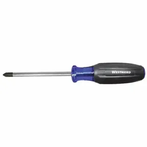 WESTWARD 401M46 General Purpose Phillips Screwdriver, #2 Tip Size, 8 1/4 Inch Overall Length | CU9YFB