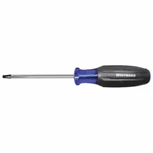 WESTWARD 401M49 General Purpose Square Screwdriver, #3 Tip Size, 8 1/4 Inch Overall Length | CV2AMT