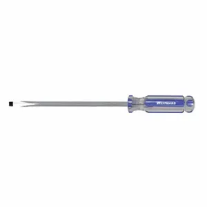 WESTWARD 401M52 General Purpose Slotted Screwdriver, 5/16 Inch Tip Size, 12 1/2 Inch Overall Length | CU9ZZU