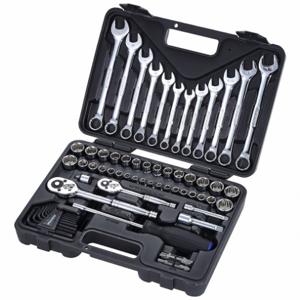 WESTWARD 40JD52 Master Tool Set SAE and Metric 70-Piece | AH9LKG