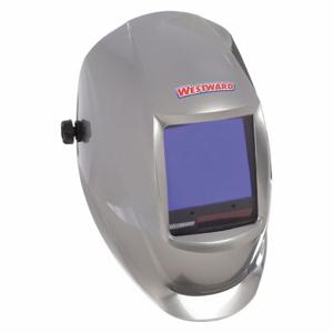 WESTWARD 44R225 Auto Dark Welding Helmet Gray | AD4YNB