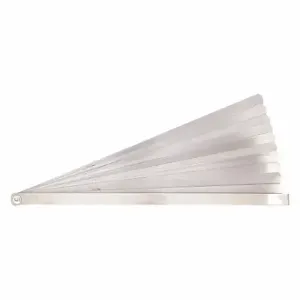 WESTWARD 44ZE62 Long-Blade Feeler Gauge Set, 12 Feeler Blades | CU9XMN