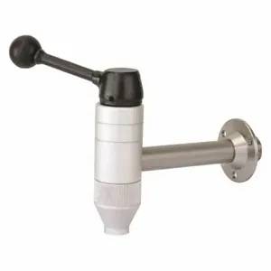 WESTWARD 45CT65 Fluid Spigot, Threaded, Silver, 800 PSI Max. Pressure | CU9XRN