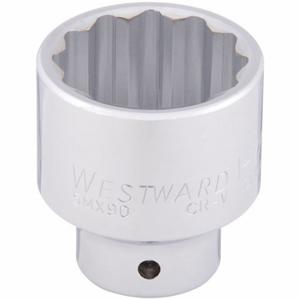 WESTWARD 5MX88 Socket 3/4 Inch Drive 1-3/4 Inch 12 Point Standard | AE4VED