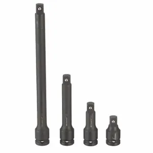 WESTWARD 45KG89 Impact Socket Extension Set, 1/2 Inch Input Drive Size, 1/2 Inch Output Drive Size | CU9XZG