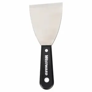 WESTWARD 46A913 Putty Knife Stiff Full Tang 3 x 4 In | AD6MEB