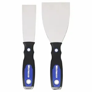 WESTWARD 46A915 Putty Knife Set Flex 1-1/2 And 3 Inch 2 Pc | AD6MED