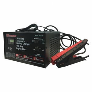 WESTWARD 473X78 Automatic Battery Charger, 115 VAC, 7A, 6 Ft. Cable Length, Steel | CH3PXX 473X78