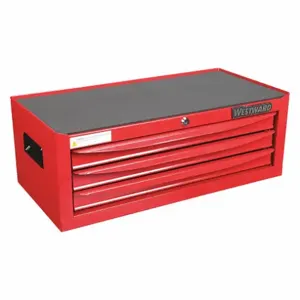 WESTWARD 48RJ72 Light Duty Chest, Red, 4 Drawers, Intermediate, 9-5/8 Height | AX3MDM