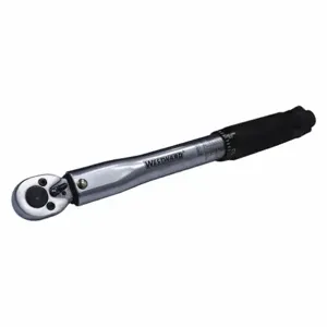 WESTWARD 4DA94 Micrometer Torque Wrench, 1/4 Inch Drive Size, 2.3 To 23 N-m Torque Range, Steel | CH3PWB 4DA94