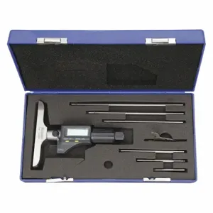 WESTWARD 4KY22 Depth Micrometer 0-6 Inch Electronic | AD8LXW