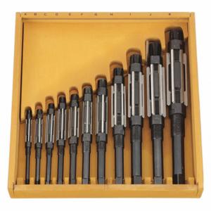 WESTWARD 4LGU4 Adjustable Hand Reamer Set High Speed Steel 11 Pieces | AD8PGF