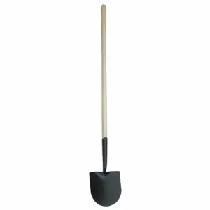 WESTWARD 4LVT3 Round Point Shovel 48 In.handle 14 Ga. | AD8RAG