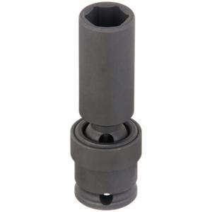 WESTWARD 4LYF8 Flex Impact Socket 3/8in Drive 11mm 6pts | AD8RUP