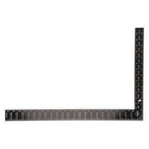 WESTWARD 4MRX6 Rafter Square 24 x 16 Inch Aluminium Black | AD8UPM