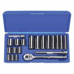 WESTWARD 4PL98 Socket Set 3/8 Drive 20 Pc | AD9CYW