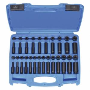 WESTWARD 4PRE3 Impact Socket Set 1/4 Drive 48 Pc | AD9DMH