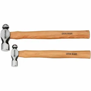 WESTWARD 4YR62 Ball Pein Hammer Set 2 Piece 12 And 24 Ounce | AE2NRG