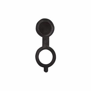 WESTWARD 52NZ22 Schmiernippelkappe, Kunststoff, schwarz, 55/64 Zoll Gesamtlänge, klein, 10 Stück | CU9XTD