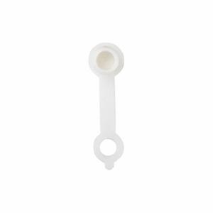 WESTWARD 52NZ40 Grease Fitting Cap, Plastic, White, 1 21/32 Inch Overall Length, Long, 10 PK | CU9XTL