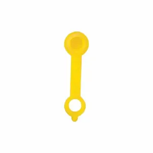 WESTWARD 52NZ41 Grease Fitting Cap, Plastic, Yellow, 1 21/32 Inch Overall Length, Long, 10 PK | CU9XTN