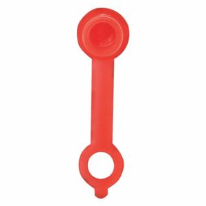 WESTWARD 52NZ45 Grease Fitting Cap, Plastic, Red, 1 21/32 Inch Overall Length, Long, 10 PK | CU9XTJ