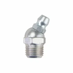 WESTWARD 52NZ58 Grease Fitting, 1/8 27 Fitting Thread Size, 30 Deg Fitting Head Angle, PTF, Steel | CU9XUJ