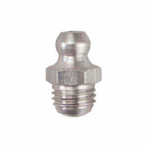 WESTWARD 52NZ86 Grease Fitting, M8-1 mm Fitting Thread Size, Metric, Stainless Steel, 10 PK | CU9XVD