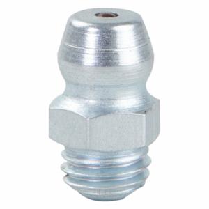 WESTWARD 52NZ24 Grease Fitting, 1/4 28 Fitting Thread Size, UNF, Steel, 33/64 Inch Overall Length | CU9XUF