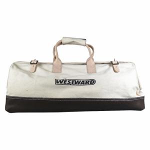 WESTWARD 53JW32 Tool Bag, Canvas | CV2APM