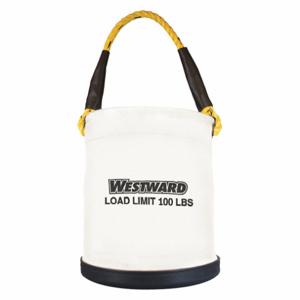 WESTWARD 53JW39 Beuteltasche, 12 Zoll Gesamtbreite, 22 Zoll Gesamthöhe | CU9XDN