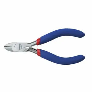 WESTWARD 53JW93 Diagonal Cutting Pliers, Precision, Flush Cut, 1/2 Wide Jaw | AX3MXX