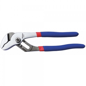 WESTWARD 53JX07 Curved Jaw Groove Joint Tongue and Groove Pliers, Dipped Handle | CD2LTY