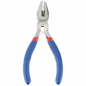 WESTWARD 53JX10 Linemans Plier, Flat, 4 1/2 Inch Overall Length, 3/4 Inch Jaw Length, 1/4 Inch Jaw Width | CU9XQT