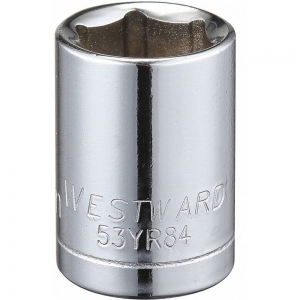 WESTWARD 53YR84 Stecknuss, 3/8 Zoll Antriebsgröße, 12 mm, legierter Stahl | CD3FRZ
