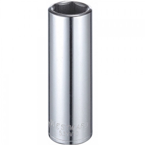 WESTWARD 53YV10 19 mm Alloy Steel Socket with 1/2 Inch Drive Size and Full Polished Finish | CD2MFL