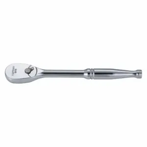 WESTWARD 53YV78 Hand Ratchet, Pear, Reversing, 11 Inch Overall Length, Chrome, 4.3 Deg Min Arc Swing | CU9ZWB