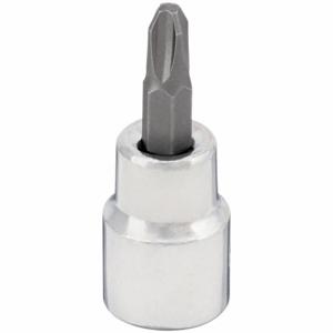 WESTWARD 53YV94 Socket Bit, 3/8 Inch Drive Size, Phillips Tip, #3 Tip Size, 1 13/16 Inch Length, Sae | CV2AHG