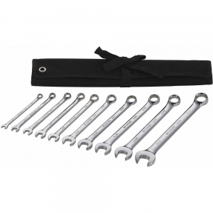 WESTWARD 54DF91 Combination Wrench Set, SAE, No. of Pieces 10, No. of Points 12 | CD2HTY