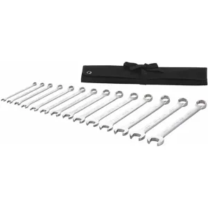 WESTWARD 54DG03 Combination Wrench Set, Metric, Number of Pieces 14, Number of Points 12 | CD3TME