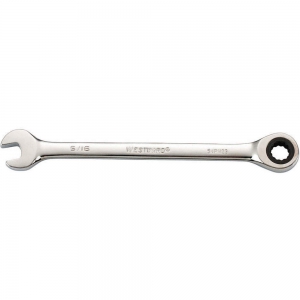 WESTWARD 54PN41 Ratcheting Combination Wrench, 12 Points, SAE, 1-7/16 Head Size | AX3MMY