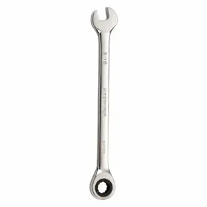 WESTWARD 54PN23 Ratcheting Combination Wrench, 12 Points, SAE, 5/16 Head Size | AX3MLD