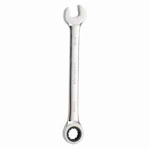 WESTWARD 54PN28 Ratcheting Combination Wrench, 12 Points, SAE, 9/16 Head Size | AX3MNF