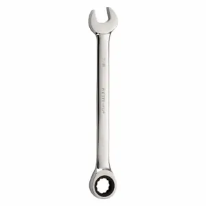 WESTWARD 54PN33 Ratcheting Combination Wrench, 12 Points, SAE, 7/8 Head Size | AX3MNK