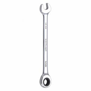 WESTWARD 54PN50 Ratcheting Combination Wrench, 12 Points, Metric, 10mm Head Size | AX3MNM